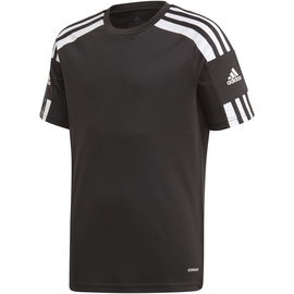 adidas Unisex Kinder Squadra 21 Jersey Y Kurzarm Shirt, Black/White, 140