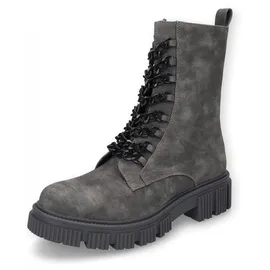 Dockers by Gerli Schnürstiefel Grau - Gr.: 37