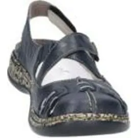 Rieker 46377-14 Damen Blau 36