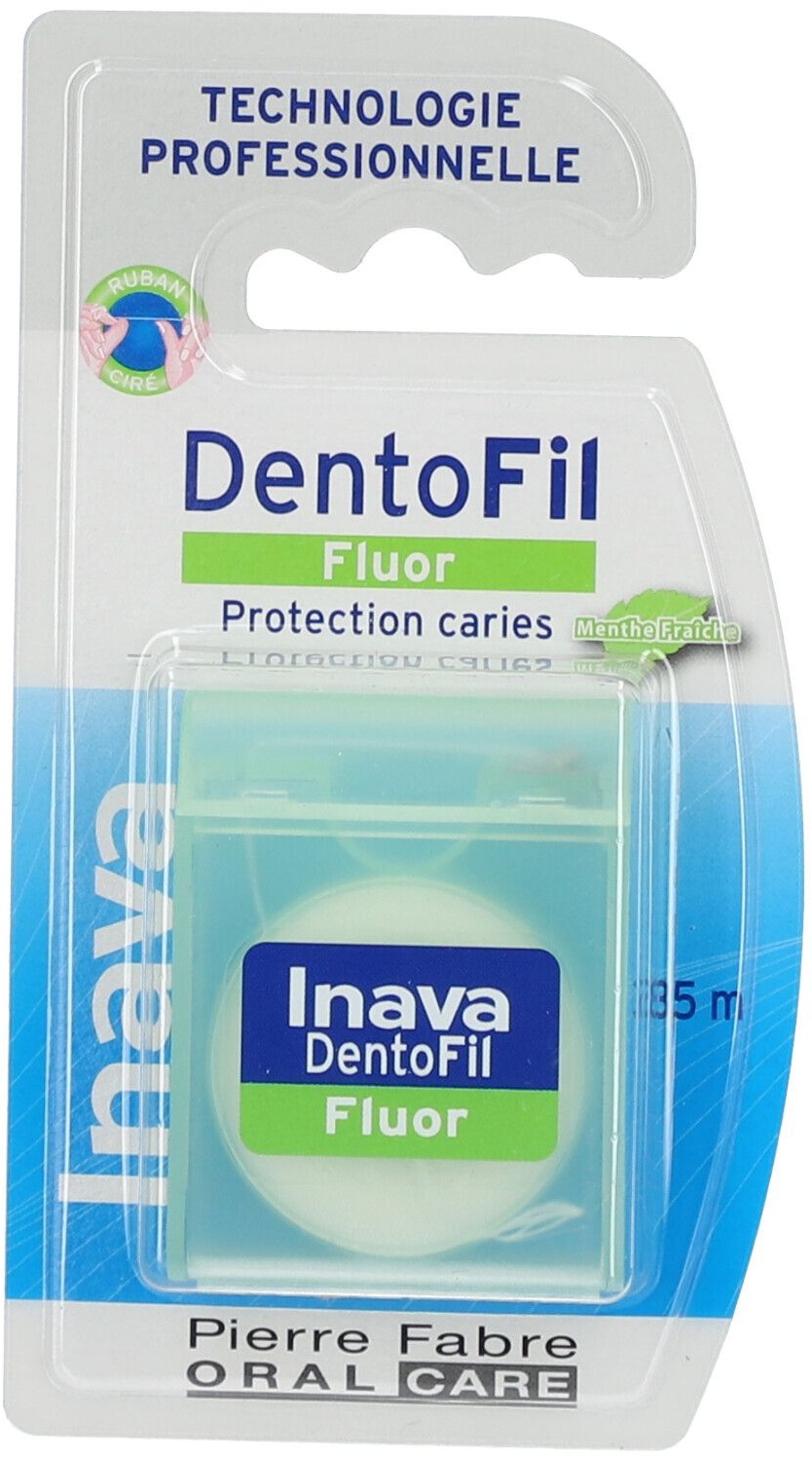 Inava DentoFil Fluor Fil dentaire ciré 1 pc(s) Fil dentaire