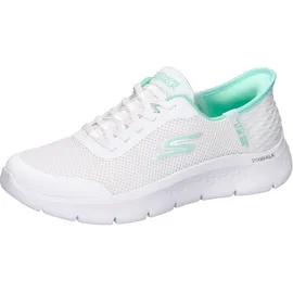 SKECHERS Go Walk Flex-Grand Entry Damen Weiß/Mint 38