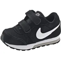 Nike Md Runner 2, Herren Gymnastikschuhe, Schwarz (Black/White-Wolf Grey),