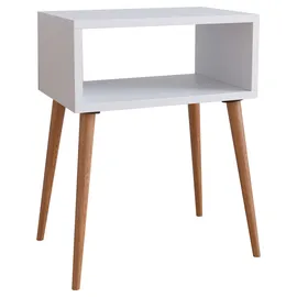 VCM Nachtschrank Singol M 30 x 45 x 45 cm Weiß