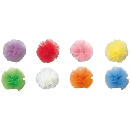 Livepac Office Rosette aus Tüll / ideal für Schultüten / Farbe: lila