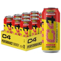 Cellucor C4 Energy, Millions Strawberry - 12 x 500