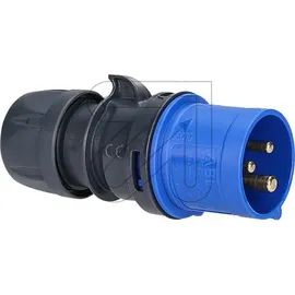 ABL Stecker 16A 230V, IP44, 3p, bl