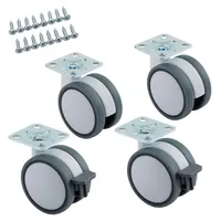 SOTech Möbelrolle Hamm Ø 63 mm 74,5 mm 47 x 47 mm