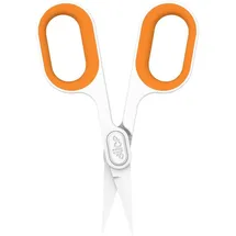 Slice 10546 Universalschere Linkshänder, Rechtshänder 132mm Orange, Weiß