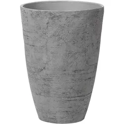 Blumentopf grau rund 43 x 43 x 60 cm CAMIA