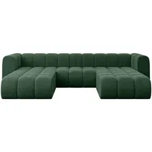 altdecor Wohnlandschaft modulares Sofa Joren-U1 - 319x177x70 cm Grün