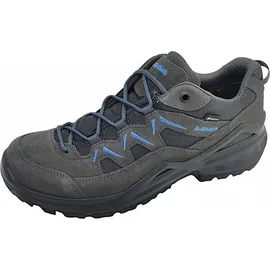 Lowa Sirkos Evo GTX Lo Herren graphit/blau 43,5