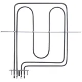 Vioks Heizkörper Heizelement Oberhitze Ersatz für Amica 8026764, 2900W Grill für Backofen Herd silberfarben