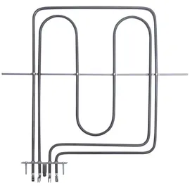 Vioks Heizkörper Heizelement Oberhitze Ersatz für Amica 8026764, 2900W Grill für Backofen Herd silberfarben