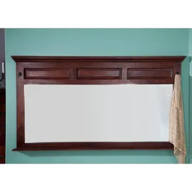 Massivmoebel24 Spiegel Akazie 160 x 87 cm Braun