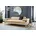 W.Schillig 2-Sitzer finn, German Design Award 2016, Fußgestell Chrom glänzend, Breite 210 cm beige