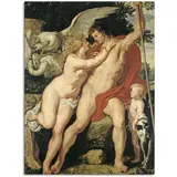 ARTland Wandbild »Venus und Adonis. Um 1610«, Paar, (1 St.), als Leinwandbild, Wandaufkleber in verschied. Größen