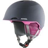 Alpina MAROI - Sicherer, Bruchfester & Individuell Anpassbarer Skihelm Mit waschbarem Innenfutter Für Erwachsene, grey-pink matt, 57-61 cm