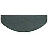 Karat Stufenmatte London Selbstklebend Grün Halbrund 23,5 x 65 cm