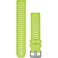 Garmin Instinct-armbänder, Silikon electric lime/schiefergrau 22 mm