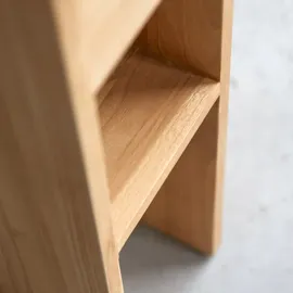 Tikamoon Beistelltisch aus massivem Teakholz Eden