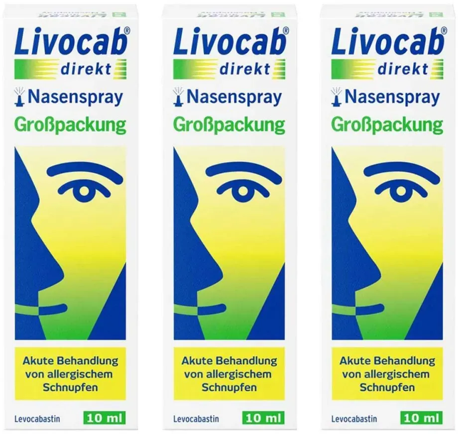 Livocab direkt Nasenspray bei Allergie
