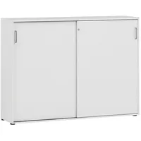 Proregal Hippo Büroschrank 160 x 40 x 120 cm Lichtgrau