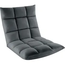 Tectake Relaxsessel 108 x 57 x 13,5 cm grau