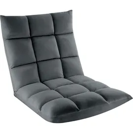 Tectake Relaxsessel 108 x 57 x 13,5 cm grau