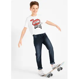 bonprix Slim-fit-Jeans Blau 164