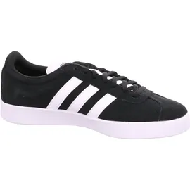 adidas VL Court 2.0 Suede Core Black / Cloud White / Bright White 44