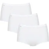 SLOGGI Basic+ Maxi 3P Briefs Weiß 38