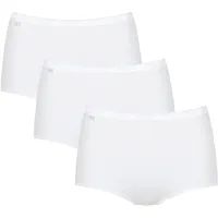 SLOGGI Basic+ Maxi 3P Briefs Weiß 38