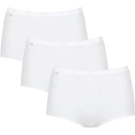 SLOGGI Basic+ Maxi 3P Briefs Weiß 38