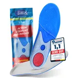 Premium Geleinlagen für Schuhe - Reduzierung übermäßiger Belastungen und Verbesserter Komfort für den Alltag, Sport & Arbeit, Gr. 44/45 - 44/45 EU