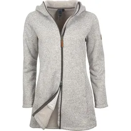 Elkline Morning Dew - Fleecemantel, Größe:48, Farbe:khaki-khaki - Schwarz - 48