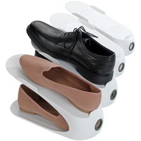 Wenko Schuhhalter Weiß 4er Set Multicolor 15 x 29