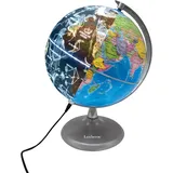 Lexibook NLJ185DE Illuminated STEM 2 in 1 Day Globe Constellation Map at Night Blue/Black