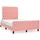 vidaXL Bettgestell 120 x 200 cm Rosa