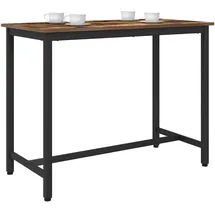vidaXL Tisch Braun Eiche 100 x 50 x 76,5 cm