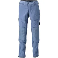 22279-605 Hose mit Knietaschen, steinblau, 76C56