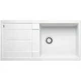 Blanco Metra XL 6 Silgranit Weiß 1000 x 500 mm Siebkorbventil