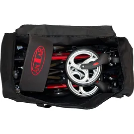 Antar Leichtgewicht Aluminium Rollator rot mit Transporttasche