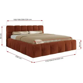 MKS NIRA Classic 180 x 200 cm Orange