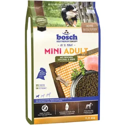 bosch Dog Hundetrockenfutter Mini Adult Geflügel&Hirse 3 kg