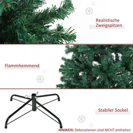 Homcom Weihnachtsbaum - ∅102 x H180 cm