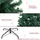 Homcom Weihnachtsbaum - ∅102 x H180 cm