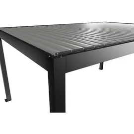 Biohort Pergola 5 m x 3,5 m Dunkelgrau-Silber
