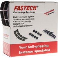 FASTECH® B20-SQ999905 Klettquadrate zum Aufkleben Hotmelt Haft- und Flauschteil