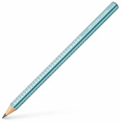 FABER-CASTELL Jumbo Sparkle, B, Blau, Dreieckig, Kunst, Hobby, Schule, Grafische