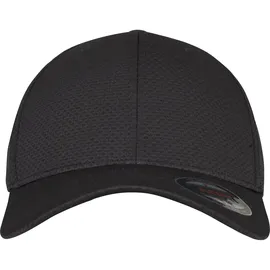 Flexfit 3D Hexagon Jersey Cap schwarz S/M